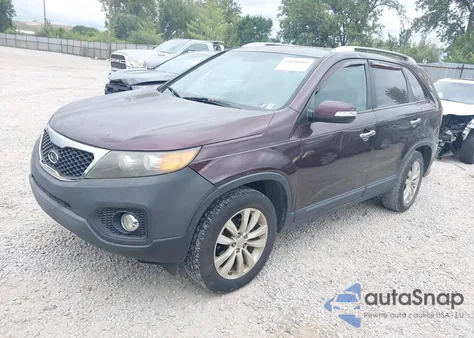 2011 Kia Sorento Ex V6 из США, поврежденный, VIN 5XYKU4A26BG039435